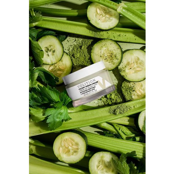 VOLITION Celery Green Cream with Hyaluronic Acid + Peptides #2