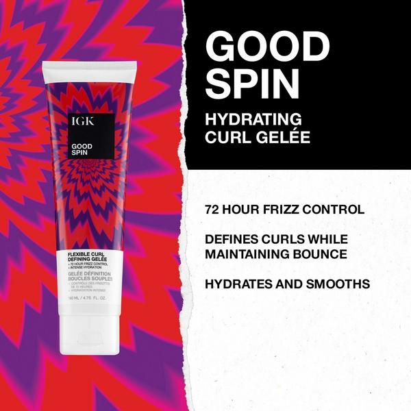 IGK Good Spin Flexible Curl Defining Gelee #4