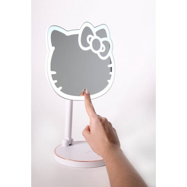 Espejo de maquillaje de mesa recargable Hello Kitty 5