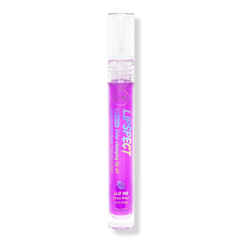 J.cat Beauty Lipspect Lip Switch Color Changing Lip Oil - Grape Minds Think Alike