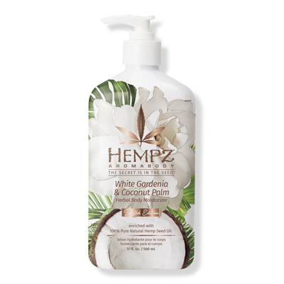 Hempz Limited Edition White Gardenia & Coconut Palm Herbal Body Moisturizer