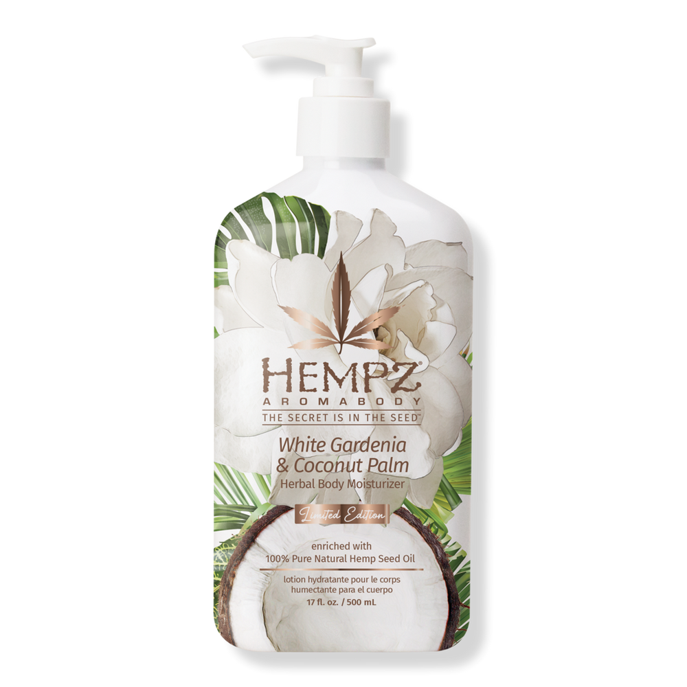 Hempz Limited Edition White Gardenia & Coconut Palm Herbal Body Moisturizer