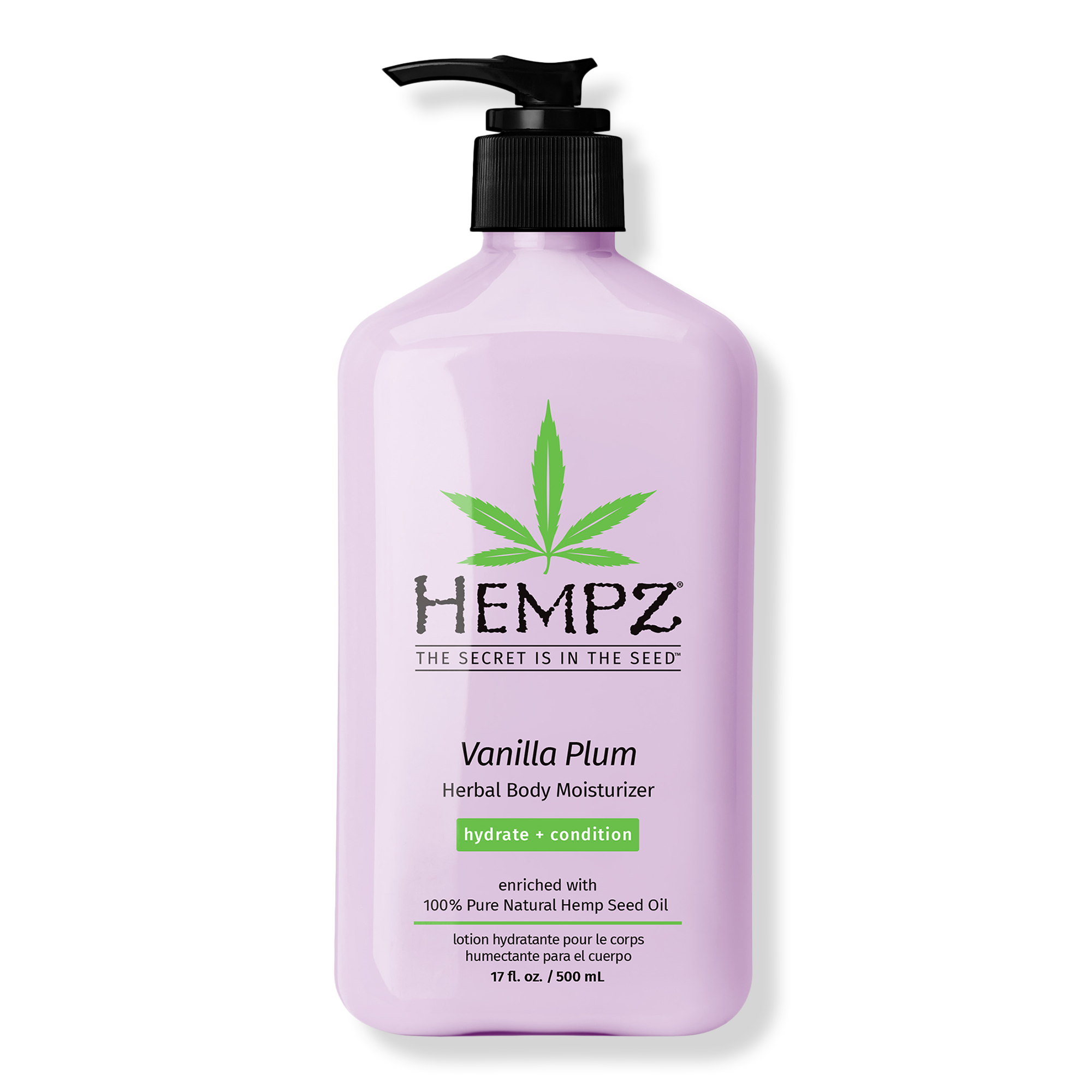 Hempz Limited Edition Vanilla Plum Herbal Body Moisturizer #1