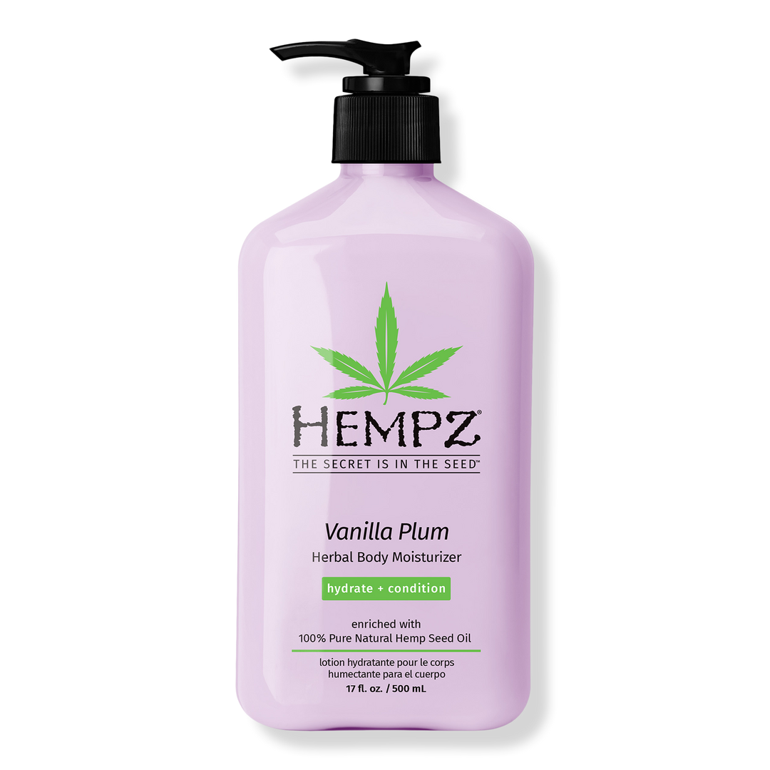 Hempz Limited Edition Vanilla Plum Herbal Body Moisturizer #1