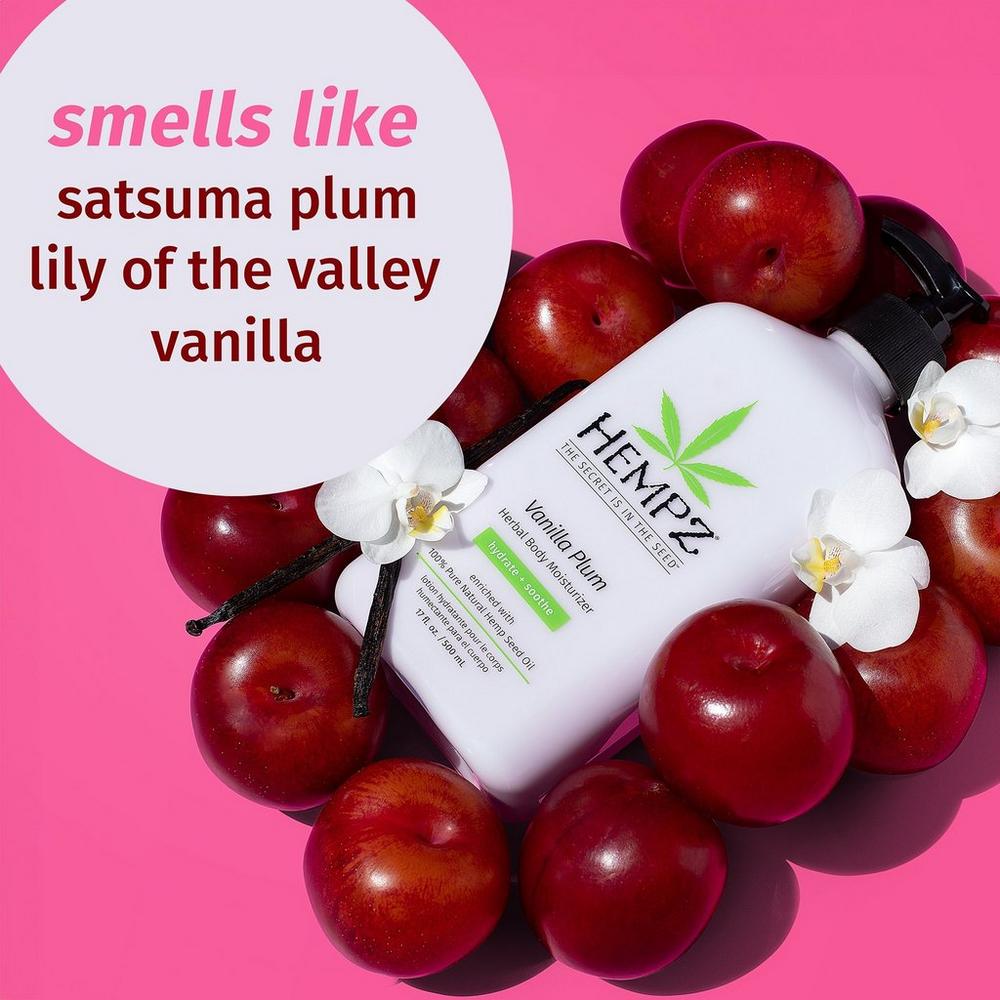 Limited Edition Vanilla Plum Herbal Body Moisturizer