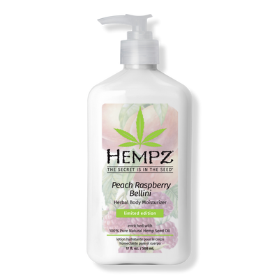 Hempz Limited Edition Peach Raspberry Bellini Herbal Body Moisturizer