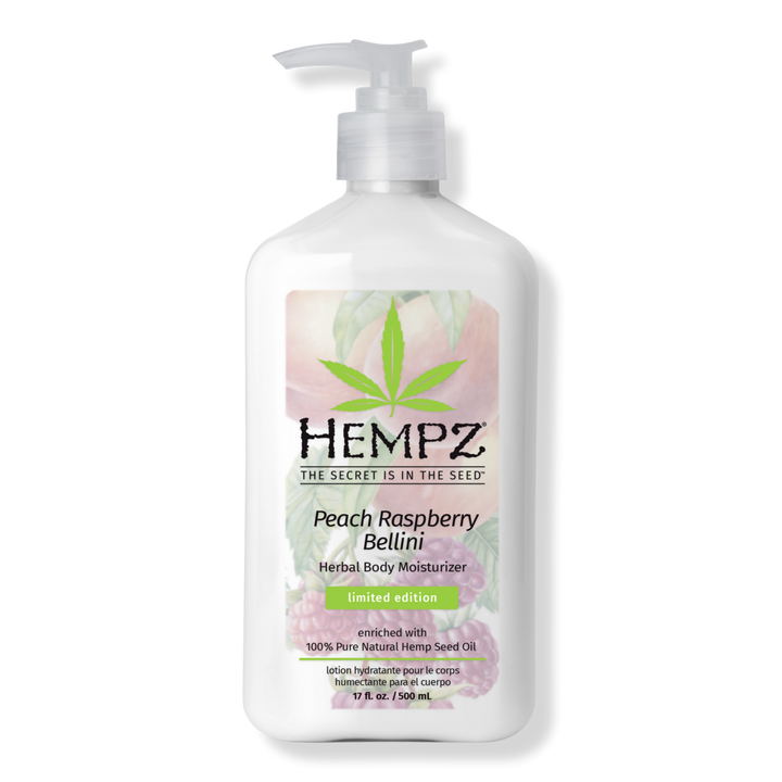 Hempz Limited Edition Peach Raspberry Bellini Herbal Body Moisturizer #1