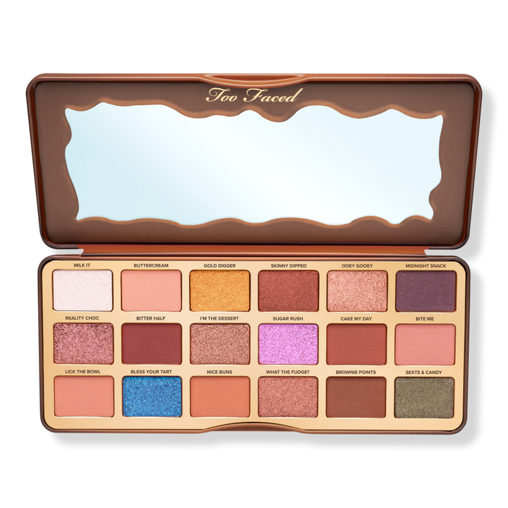 Better Than Chocolate CocoaInfused Eye Shadow Palette Too Faced