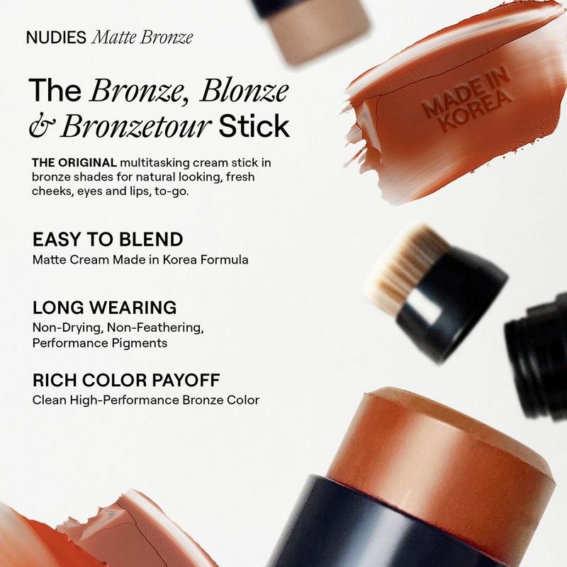 NUDESTIX - Beach Babe NUDIES MATTE All Over Face Bronze Color