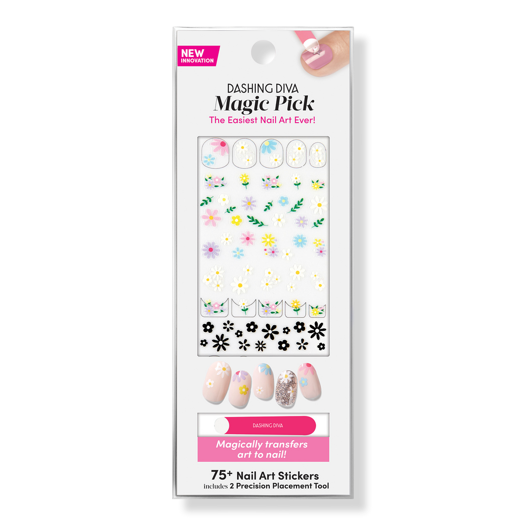 Dashing Diva Daisy Delight Magic Pick 3D Nail Art #1