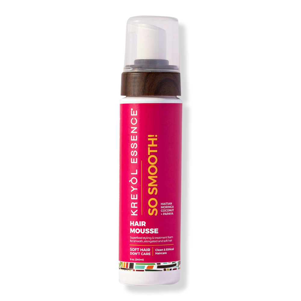 Kreyol Essence Soft Hair, Don't Care Haitian Moringa Oil So Smooth Hair Mousse
