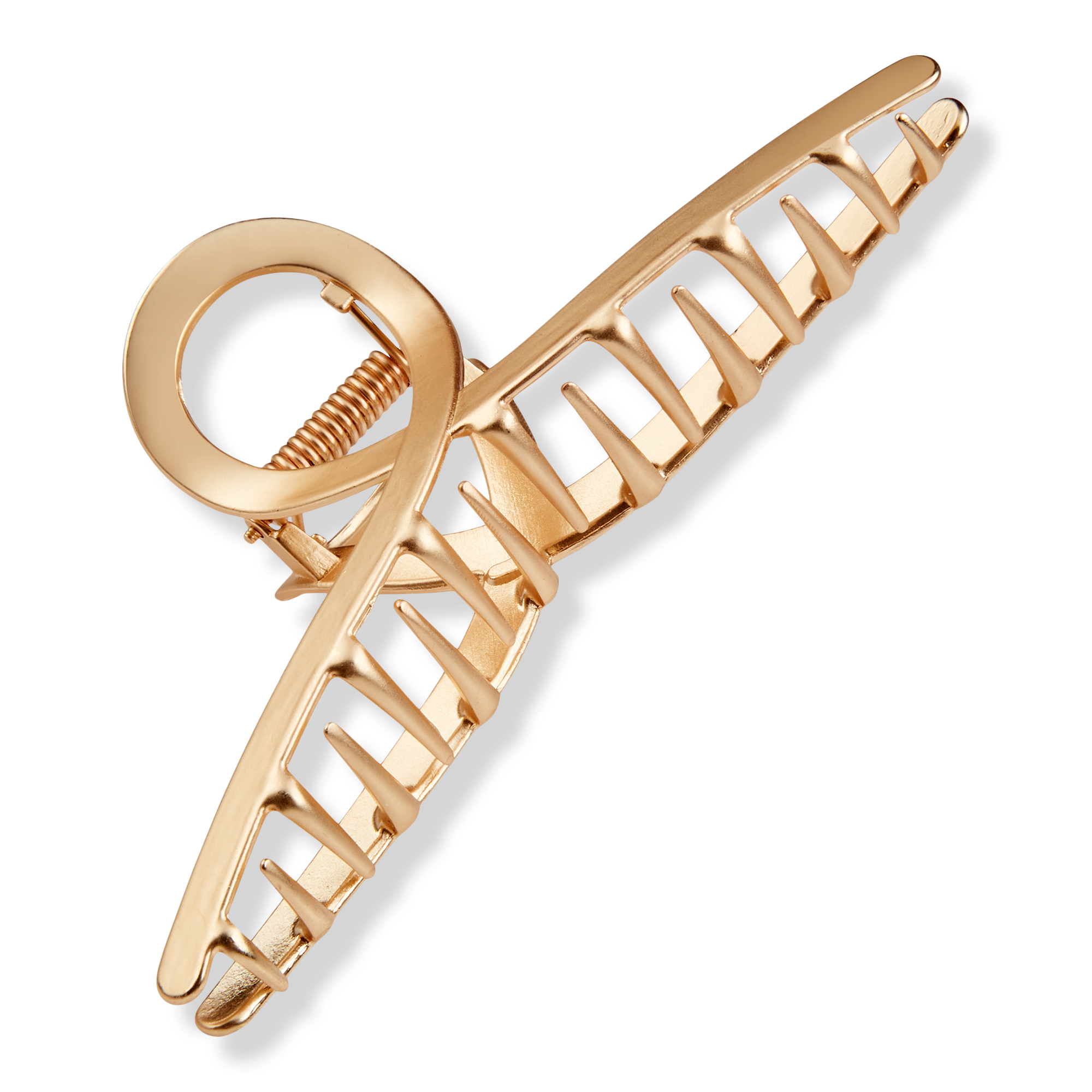 Scünci The Basik Edition Knot Gold Metal Jaw Clip Big Apple Buddy