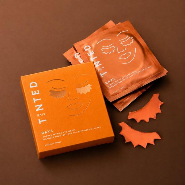 Live Tinted Rays Copper Peptide Eye Masks #6
