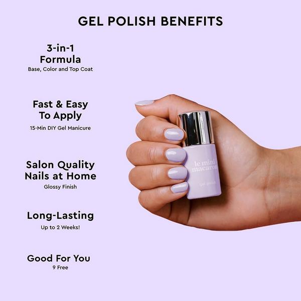 Le Mini Macaron 1-Step DIY Glossy Gel Manicure Kit #8