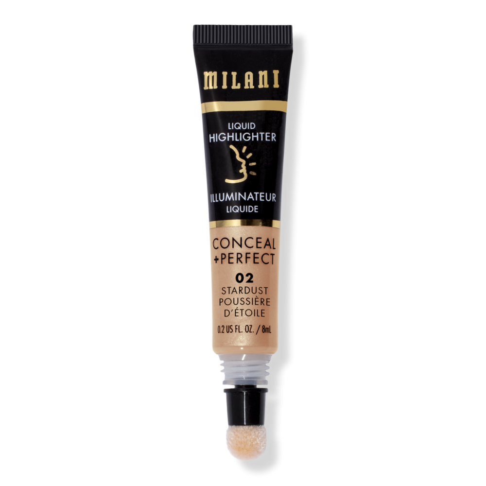 Milani Conceal & Perfect Face Lift Collection Liquid Highlighter - Stardust In Silver