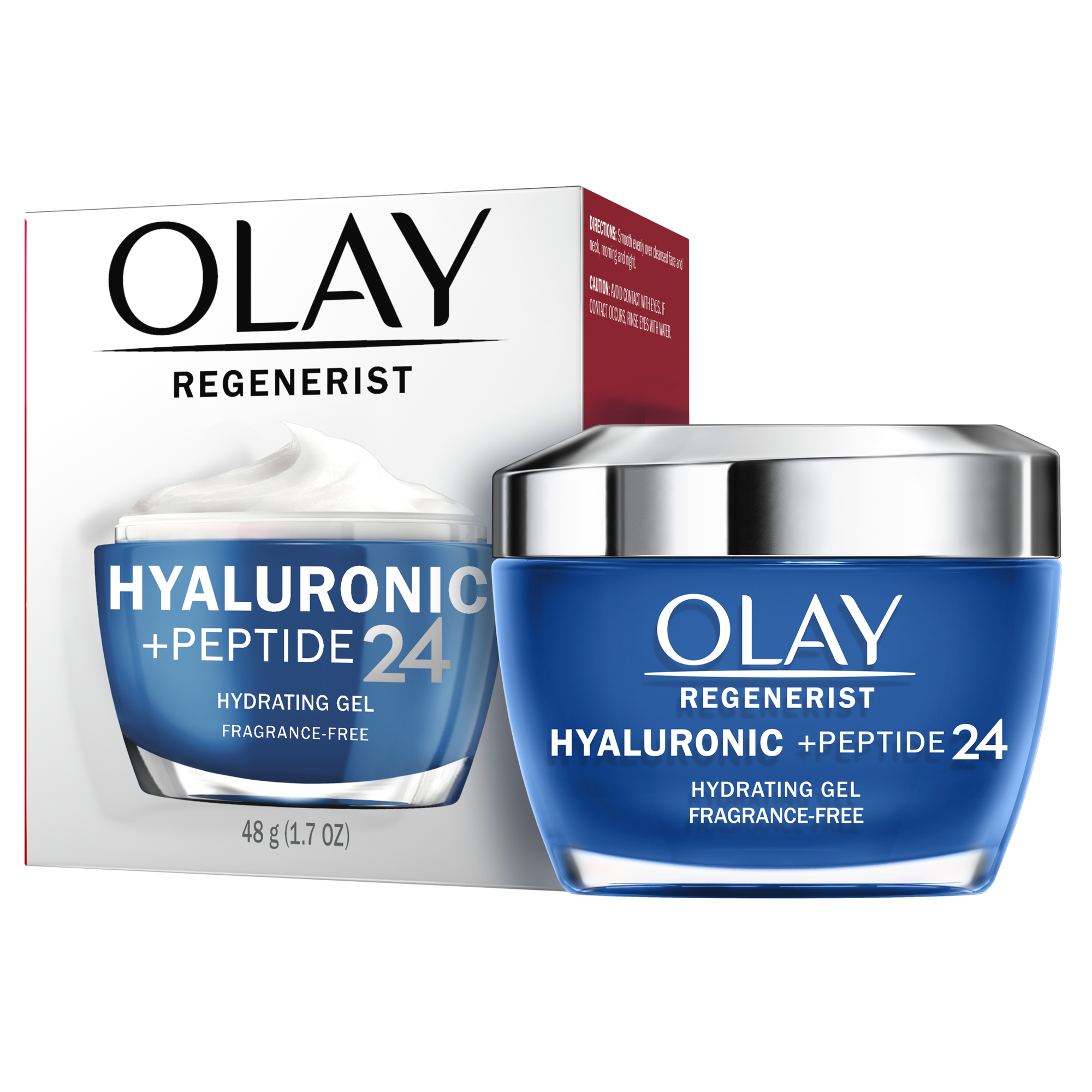 olay regenerist hyaluronic acid peptide 24 hydrating gel moisturizer