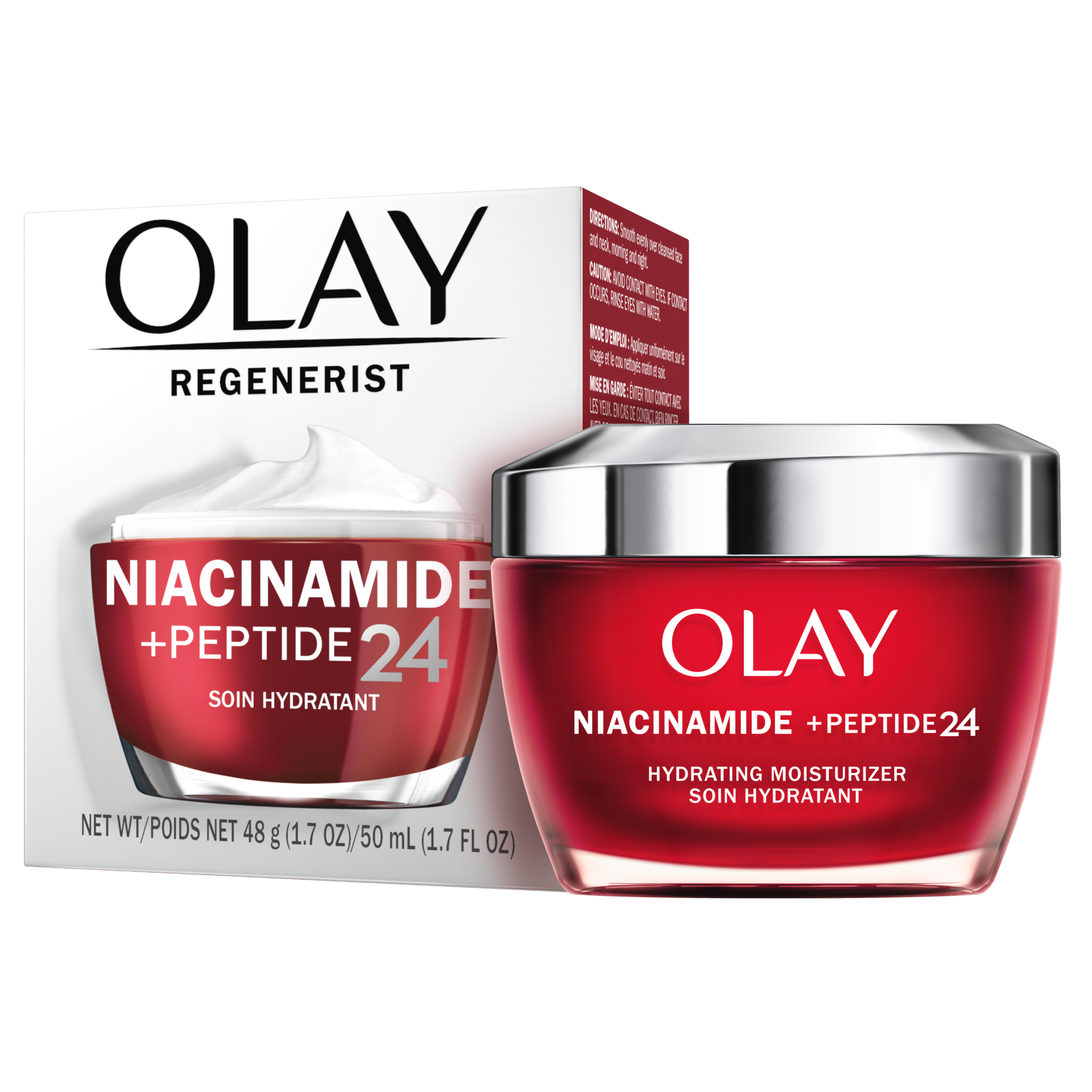 Olay Regenerist Niacinamide + Peptide 24 Hydrating Moisturizer