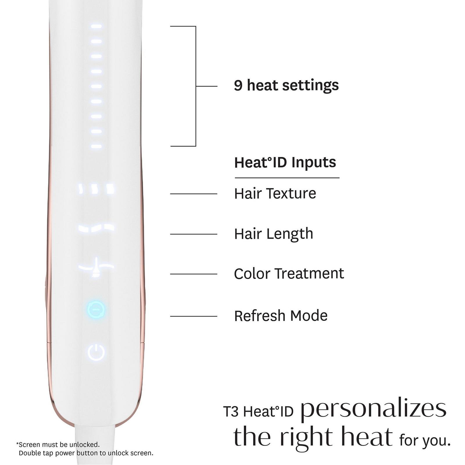 Smooth ID 1" Flat Iron with Touch Interface
