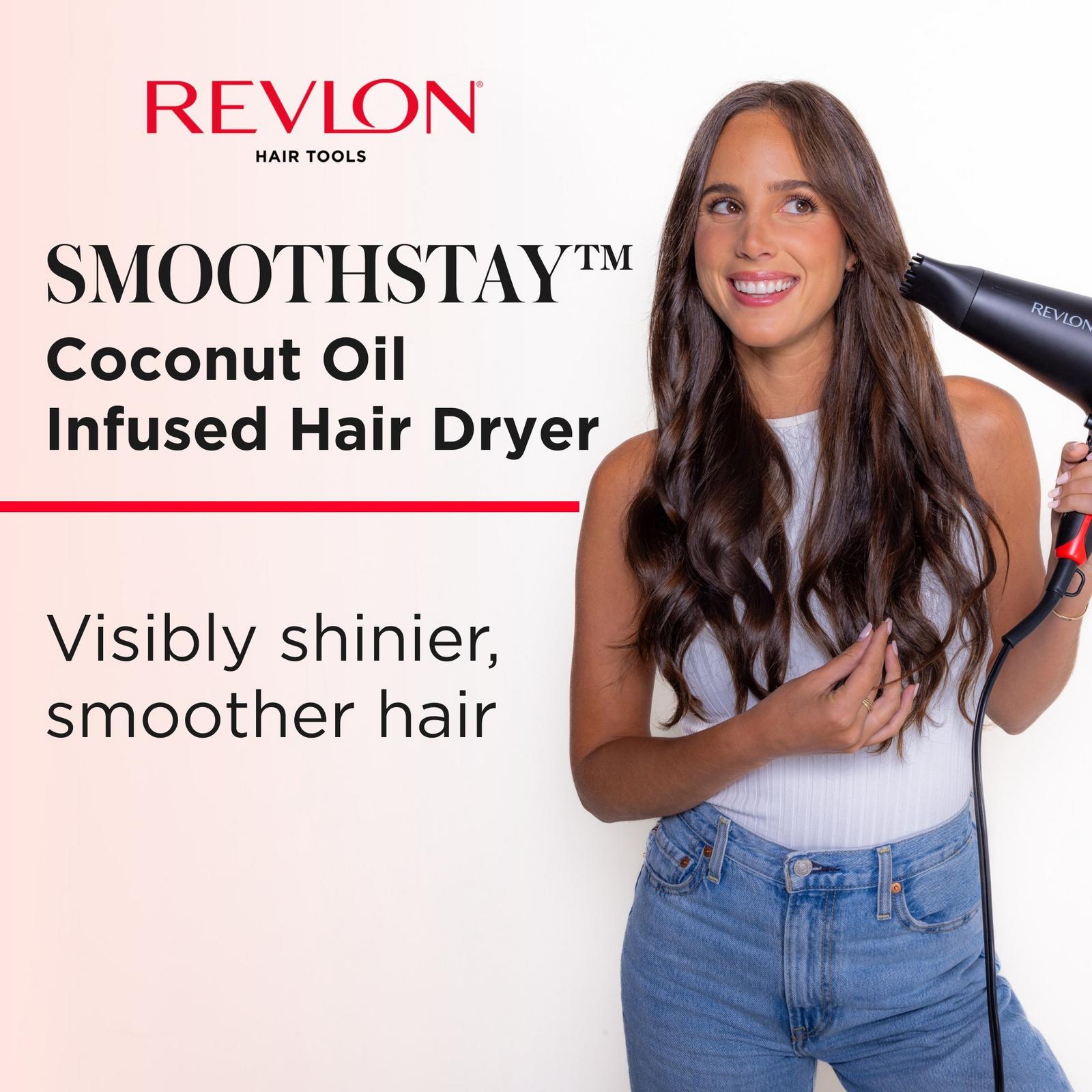 SmoothStay Coconut Oil-Infused Hair Dryer