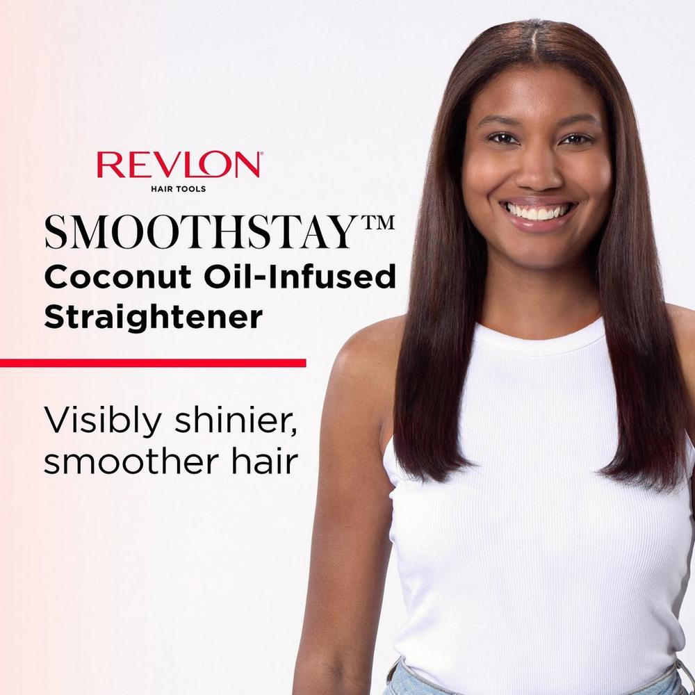 SmoothStay 1'' Coconut Oil-Infused Straightener