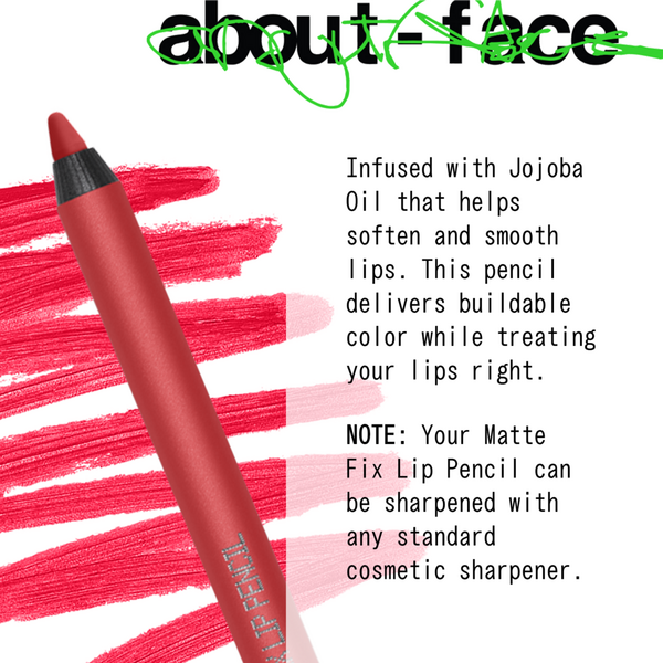 about-face Matte Fix Lip Pencil #5