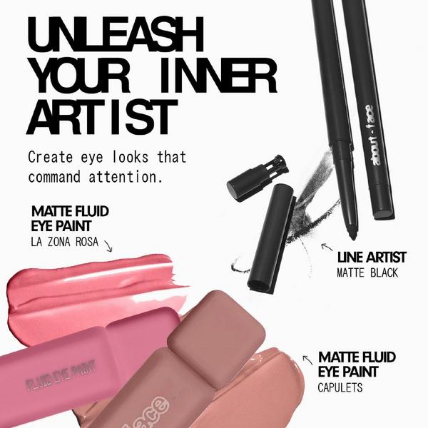 about-face Matte Fluid Eye Paint #8