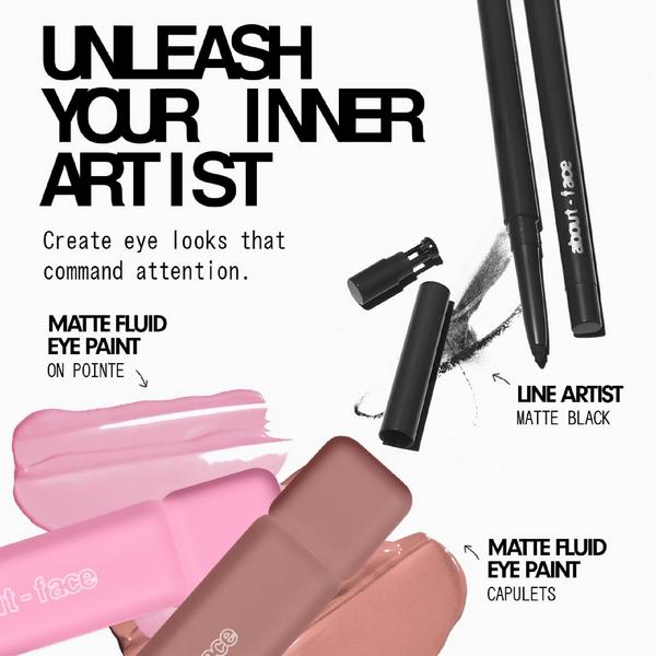 about-face Matte Fluid Eye Paint #8