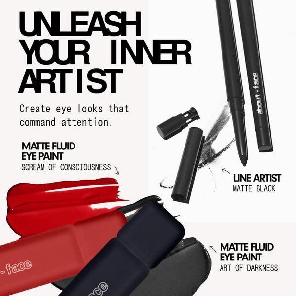 about-face Matte Fluid Eye Paint #8