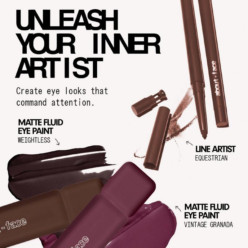 about-face - Vintage Granada Matte Fluid Eye Paint | Ulta Beauty