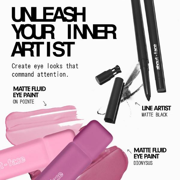 about-face Matte Fluid Eye Paint #8