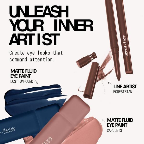 about-face Matte Fluid Eye Paint #8