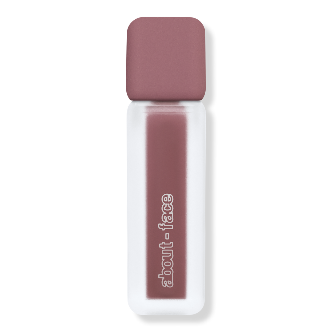 mauve liquid lipstick tube