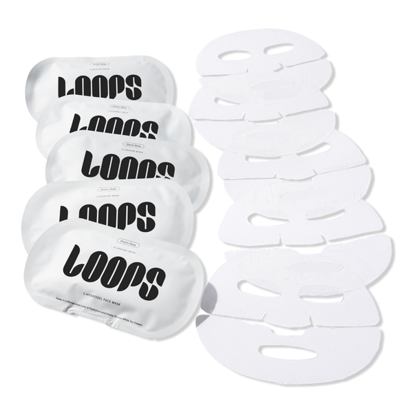 LOOPS Dream Sleep Nighttime Slugging Face Mask 5 Piece Set #1