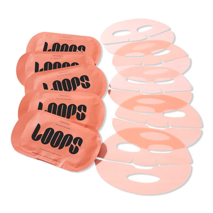 LOOPS Weekly Reset Rejuvenating Face Mask 5 Piece Set 1