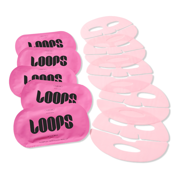 LOOPS Double Take Glow Face Mask 5 Piece Set #1