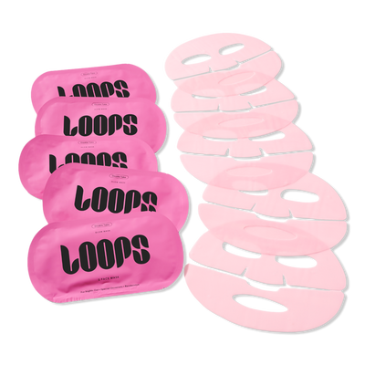 LOOPS Double Take Glow Face Mask 5 Piece Set