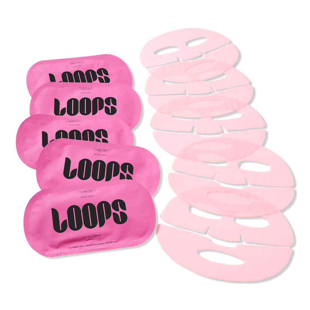 LOOPS Double Take Glow Face Mask 5 Piece Set #1