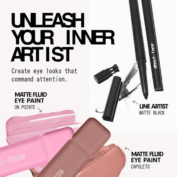 about-face Matte Fluid Eye Paint #8