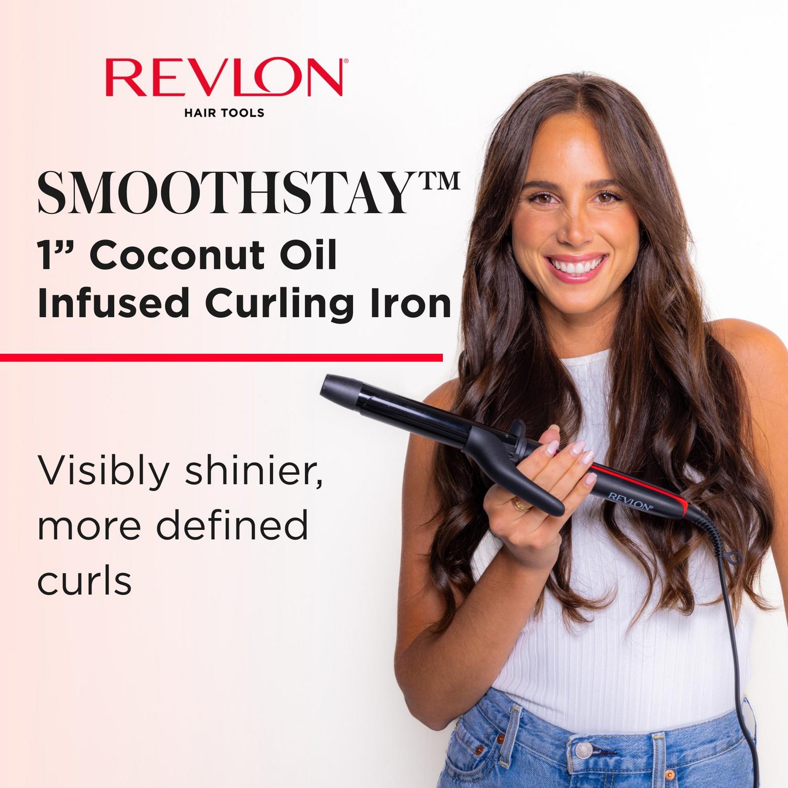 SmoothStay Coconut Oil-Infused Curling Iron