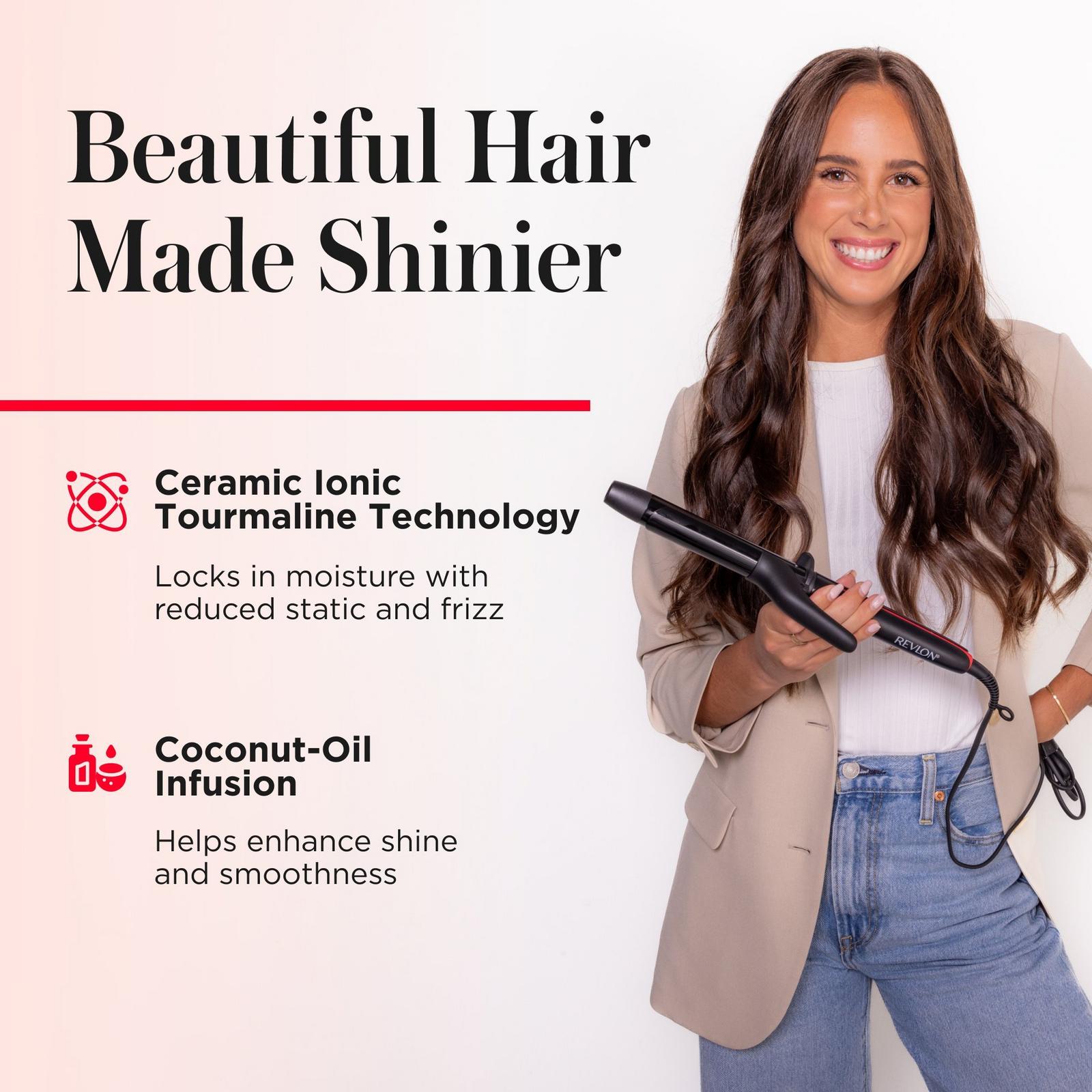 SmoothStay Coconut Oil-Infused Curling Iron