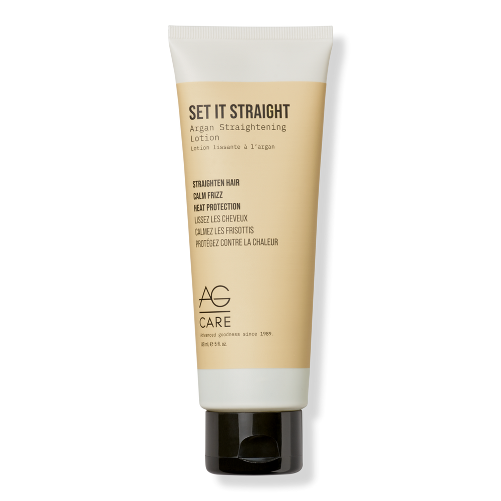 AG Care Set It Straight Argan Straightening Lotion