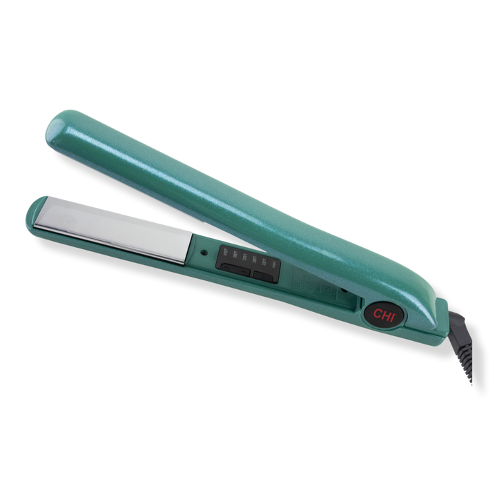 Chi Turquoise Shimmer 1'' Titanium Flat Iron 1