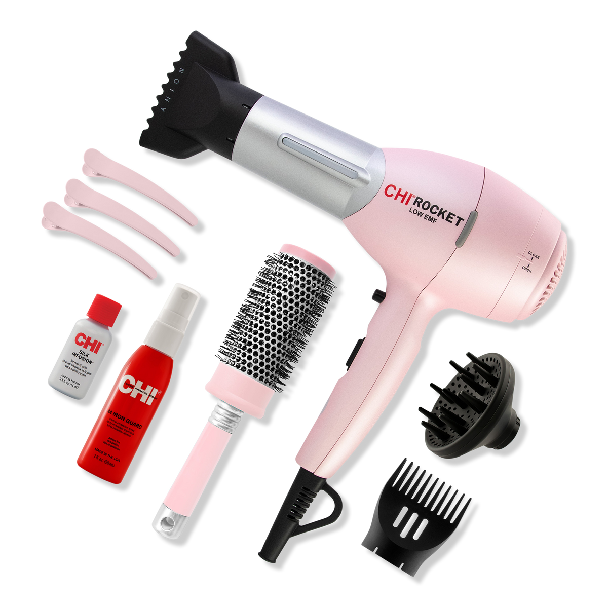 Chi hair dryer pink best sale