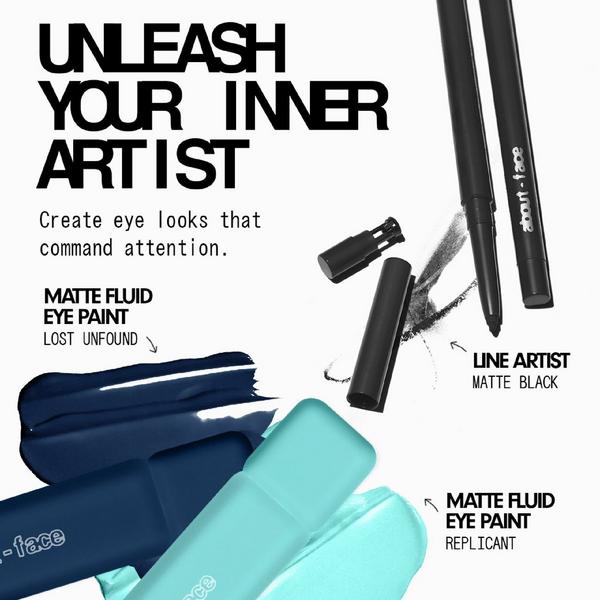 about-face Matte Fluid Eye Paint #8