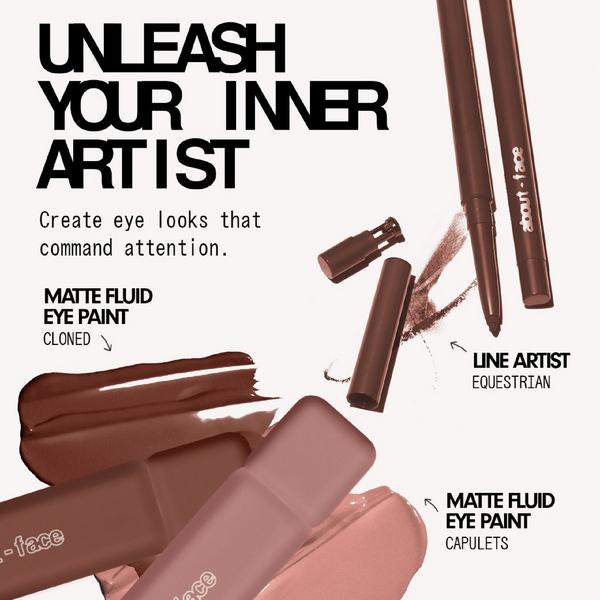 about-face Matte Fluid Eye Paint #8