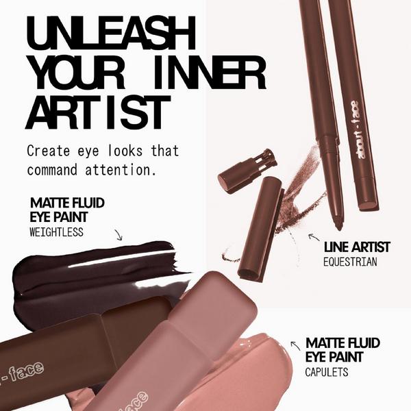 about-face Matte Fluid Eye Paint #8