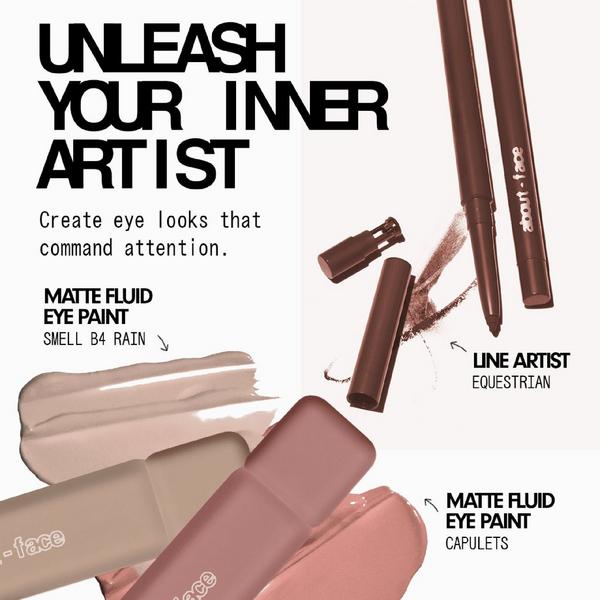 about-face Matte Fluid Eye Paint #8