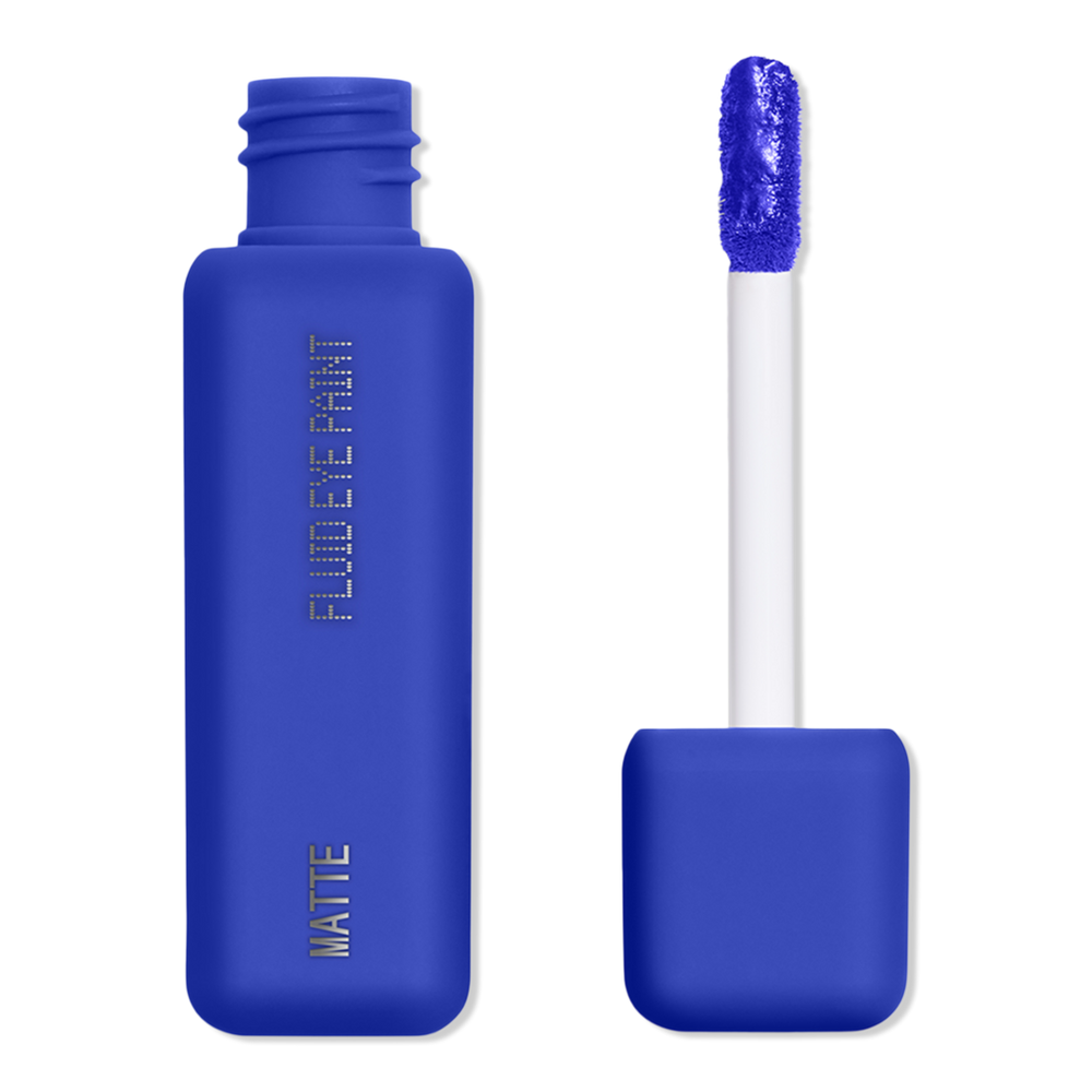 About-face Matte Fluid Eye Paint - No Queen Blues