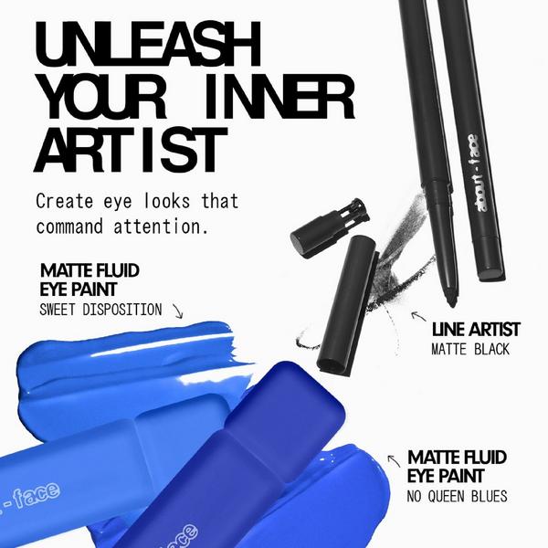 about-face Matte Fluid Eye Paint #8