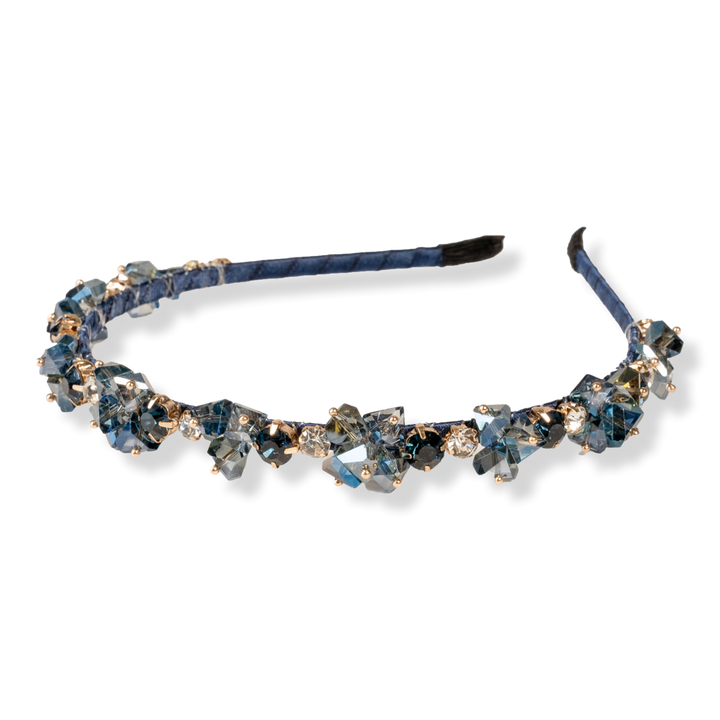 Blue Flourette Gemstone Headband - Locks & Mane | Ulta Beauty
